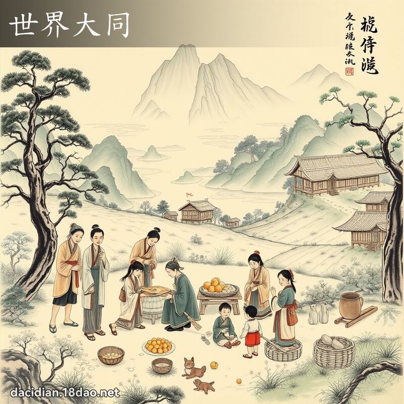 世界大同 配图