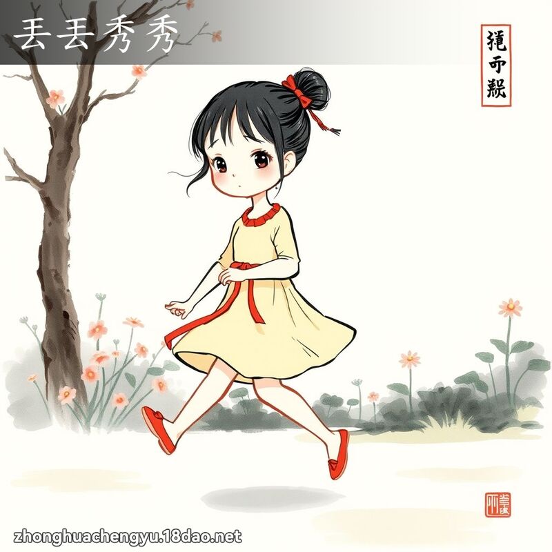 丟丟秀秀 - 中华成语配图