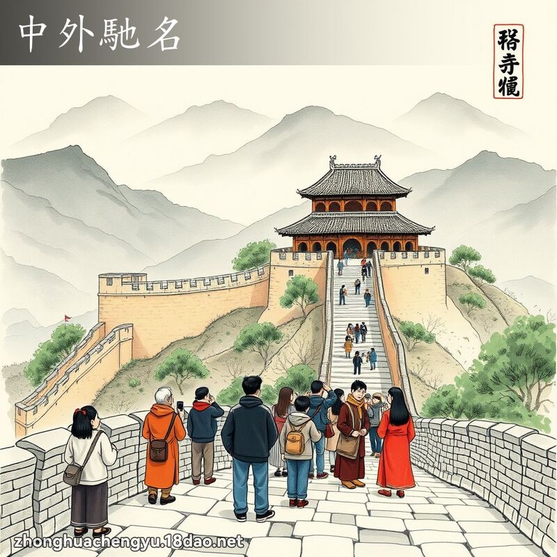 中外驰名 - 中华成语配图