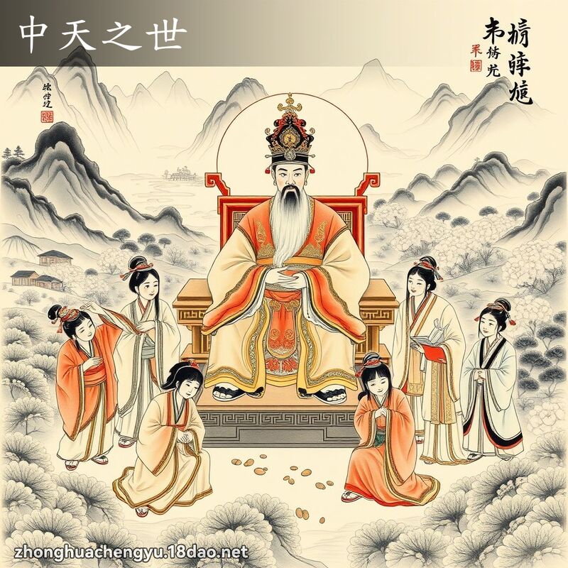 中天之世 - 中华成语配图