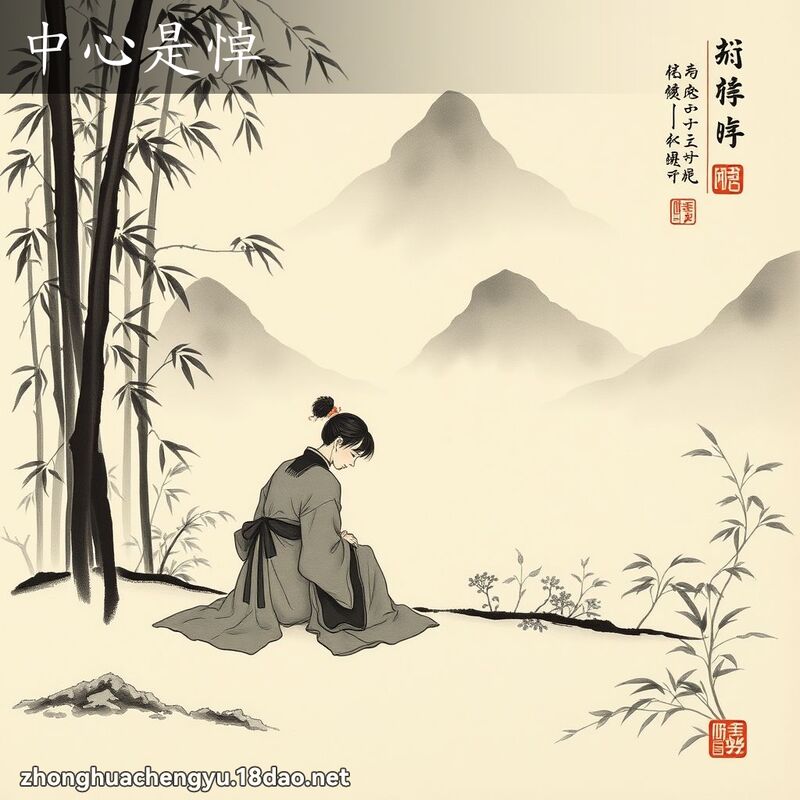 中心是悼 配图