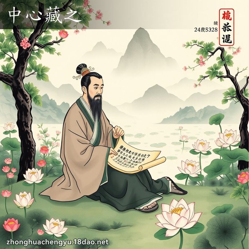中心藏之 - 中华成语配图