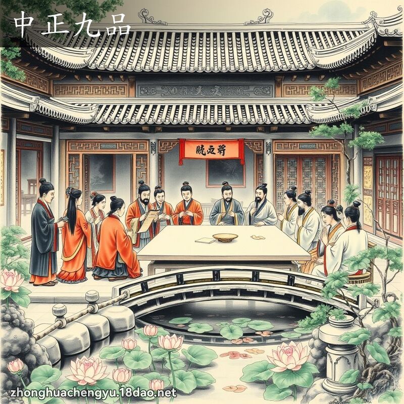中正九品 配图