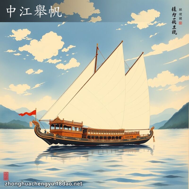 中江舉帆 - 中華成語配圖