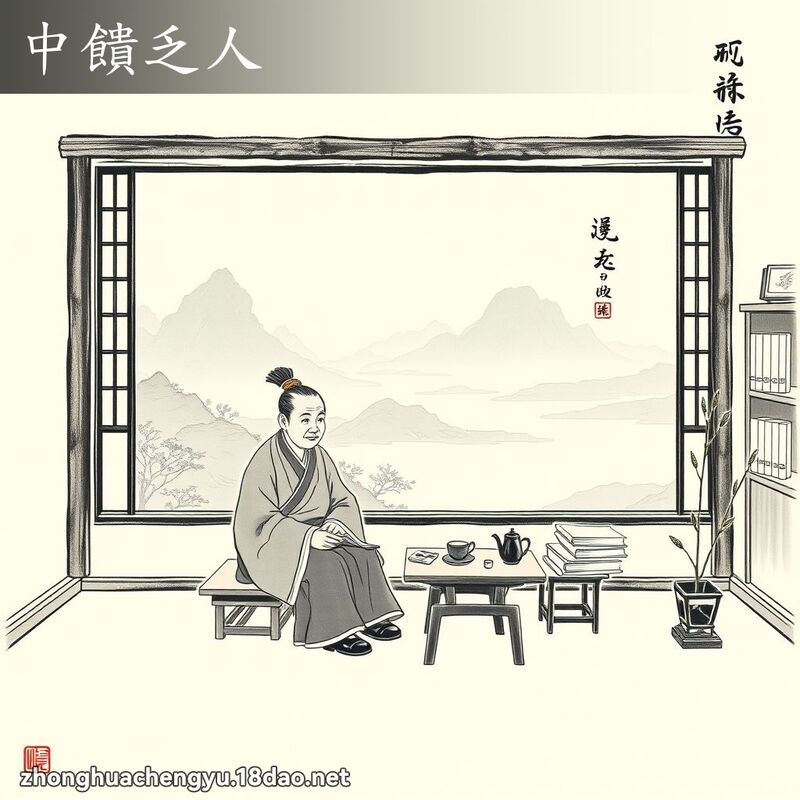 中馈乏人 配图