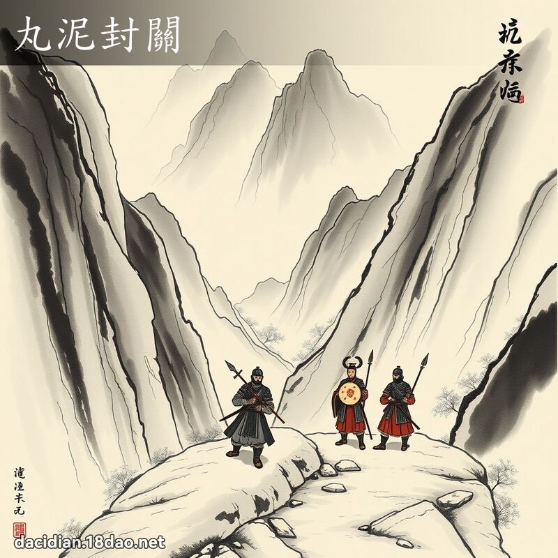丸泥封关 配图