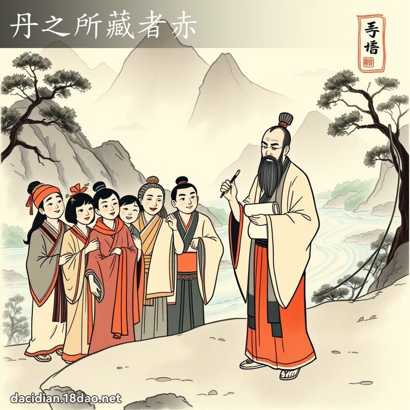 丹之所藏者赤 配图