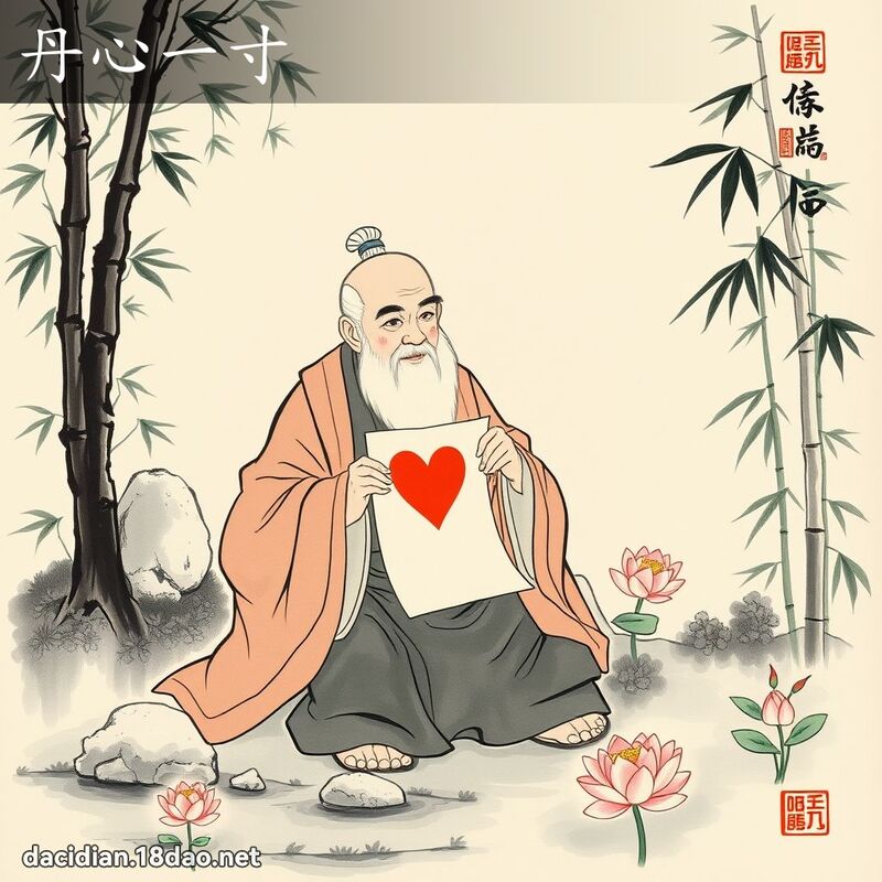 丹心一寸 配图