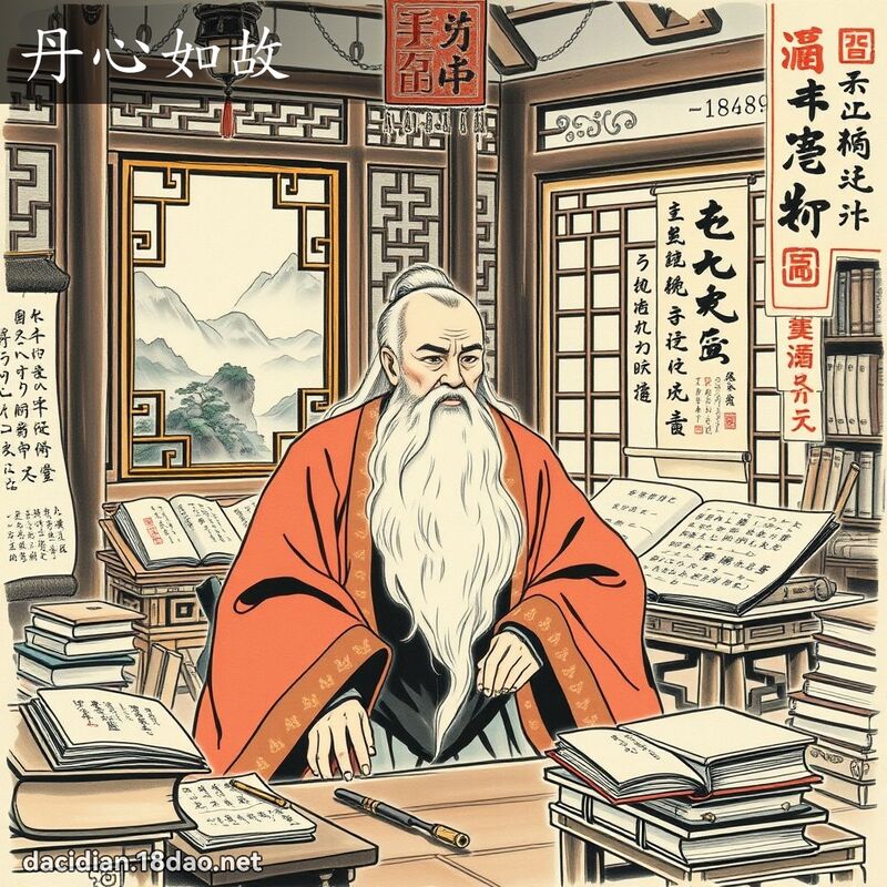 丹心如故 配图
