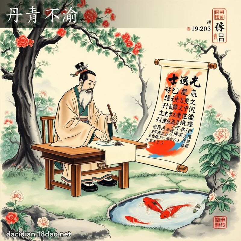 丹青不渝 配图