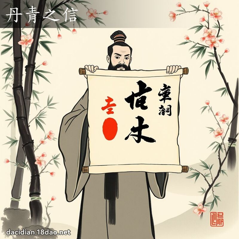 丹青之信 配图