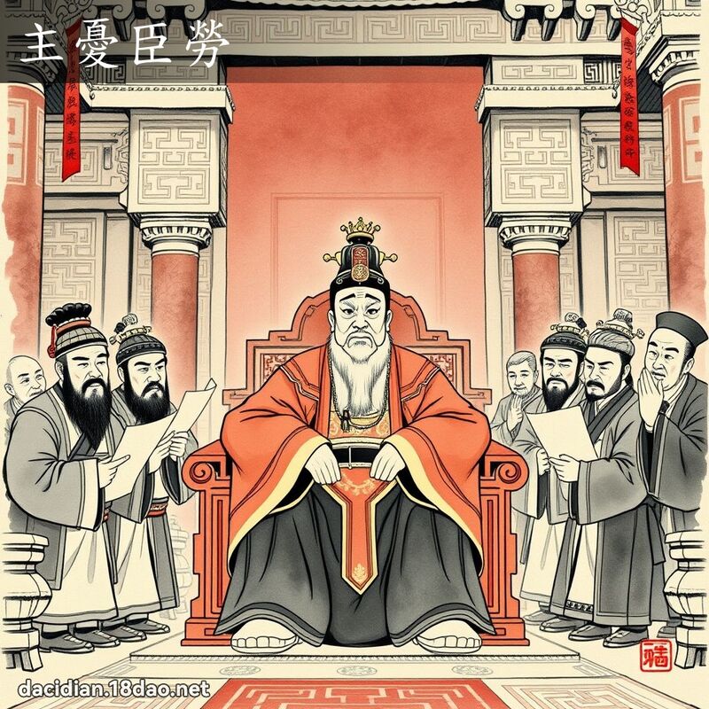 主忧臣劳 配图