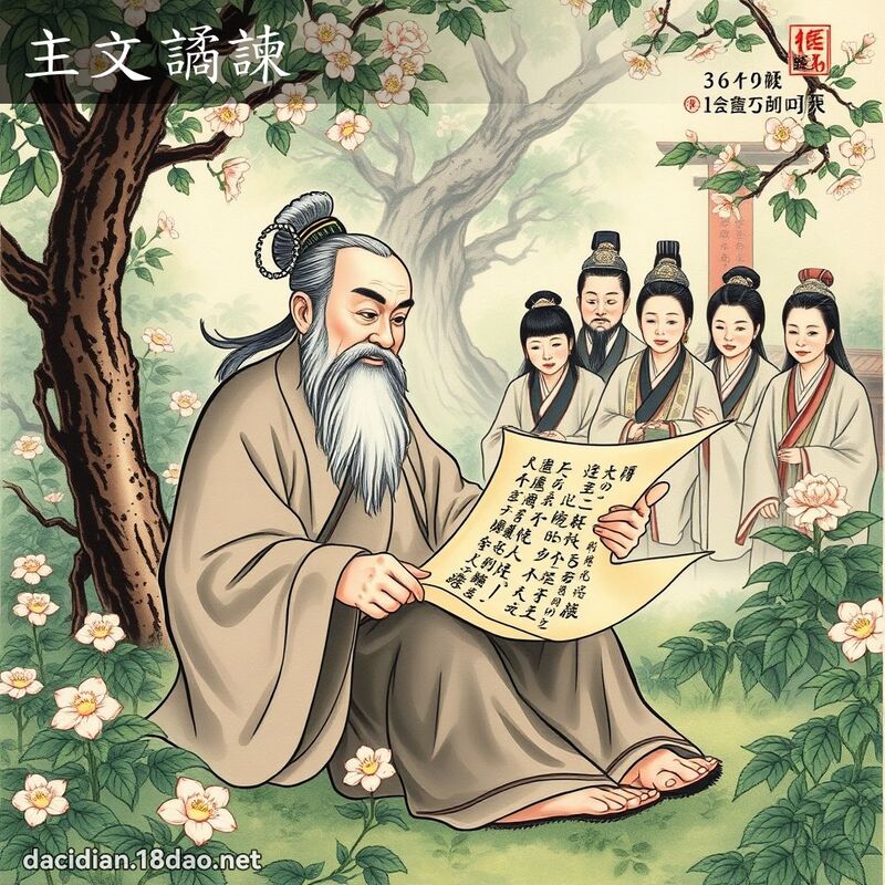 主文譎諫 配图