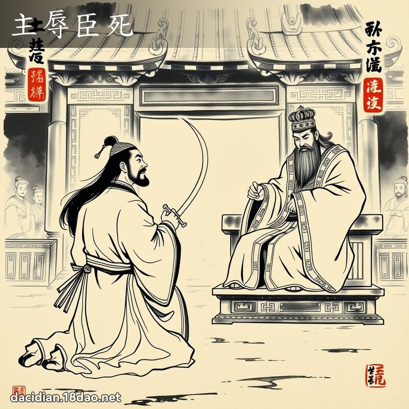 主辱臣死 配图