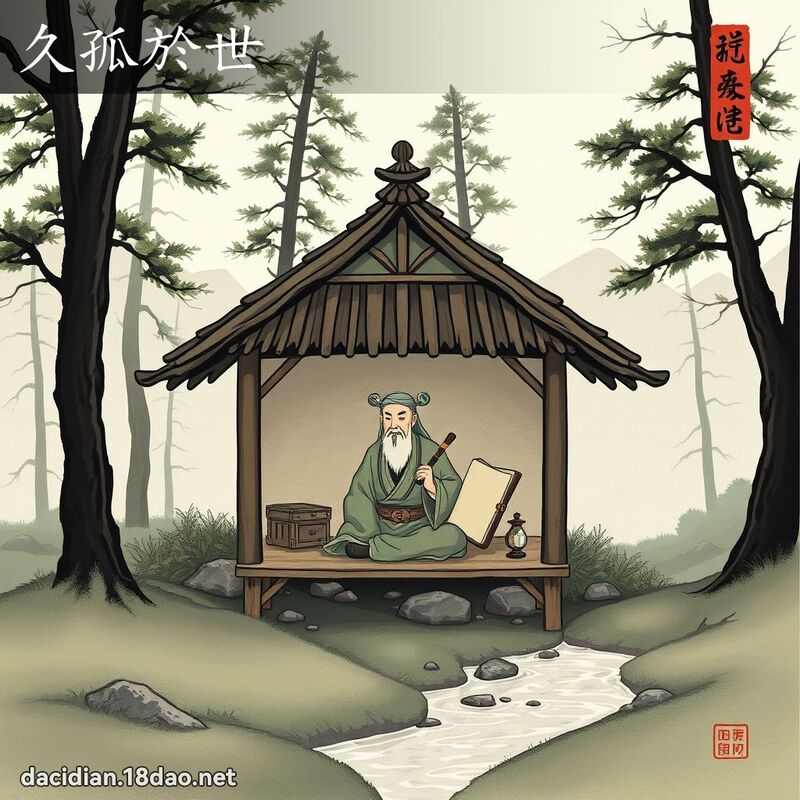 久孤於世 配图