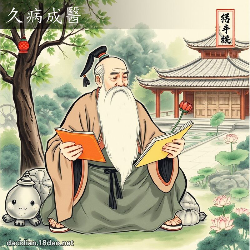 久病成医 配图