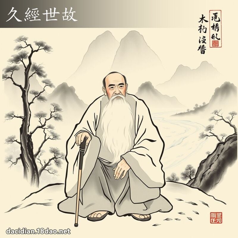 久经世故 配图