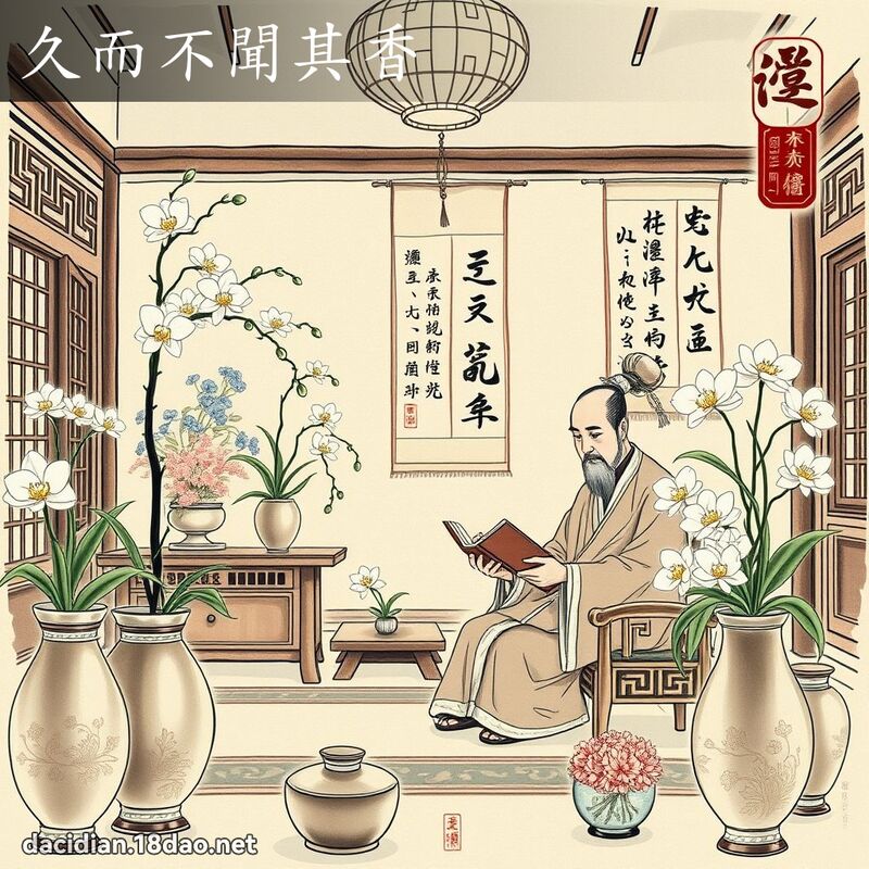 久而不闻其香 配图