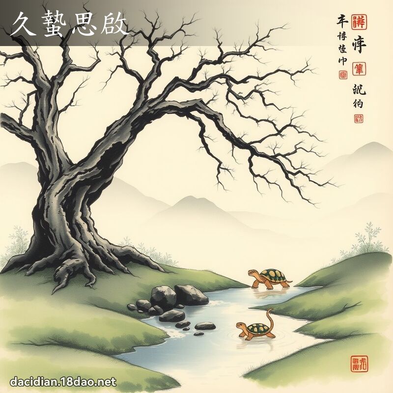 久蛰思启 配图