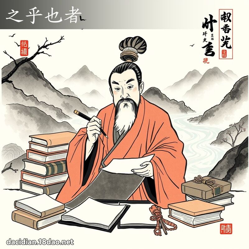 之乎也者 配图