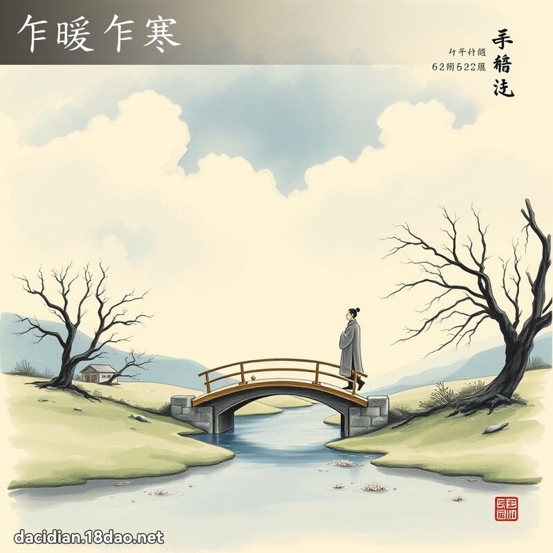 乍暖乍寒 配图