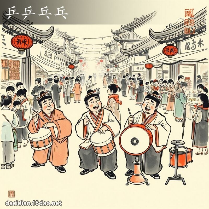 乒乒乓乓 配图