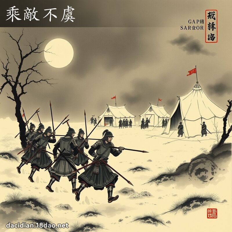 乘敌不虞 配图
