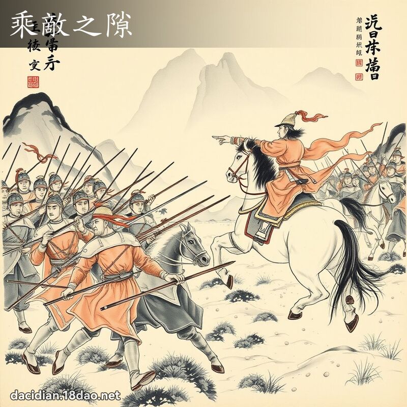 乘敌之隙 配图