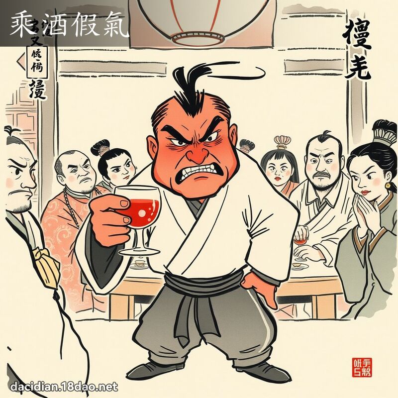 乘酒假气 配图