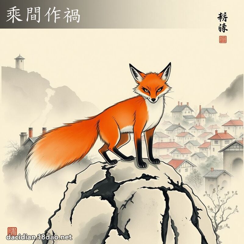 乘间作祸 配图