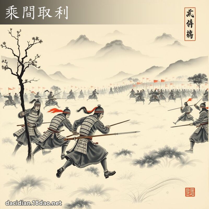 乘间取利 配图