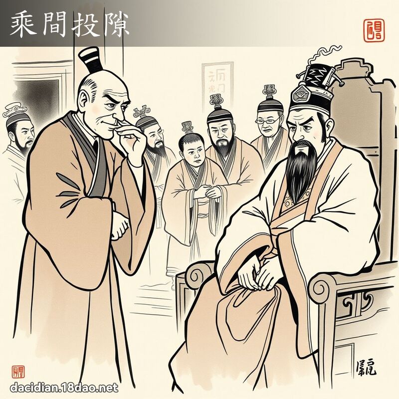 乘间投隙 配图