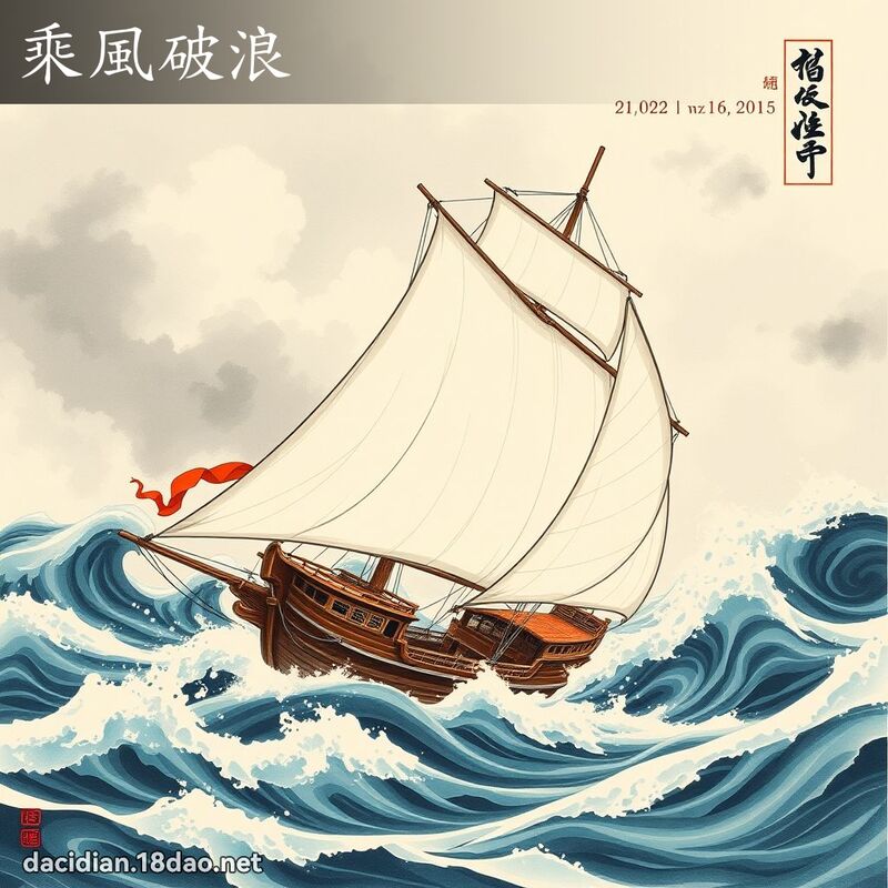 乘风破浪 配图