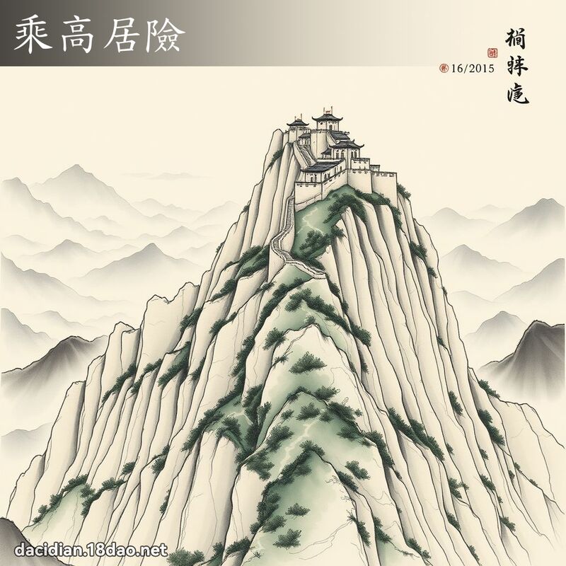 乘高居险 配图