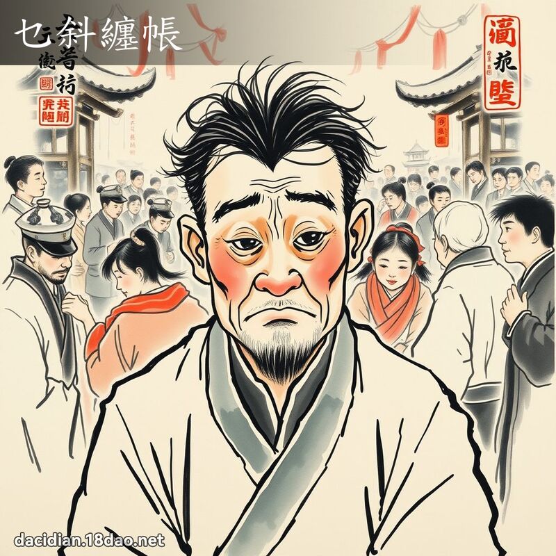 乜斜缠帐 配图