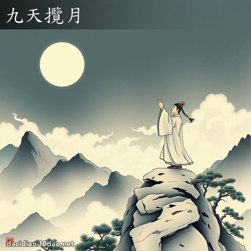 九天揽月 配图