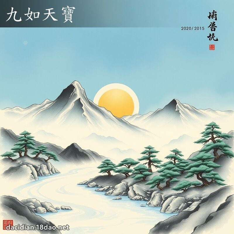 九如天宝 配图