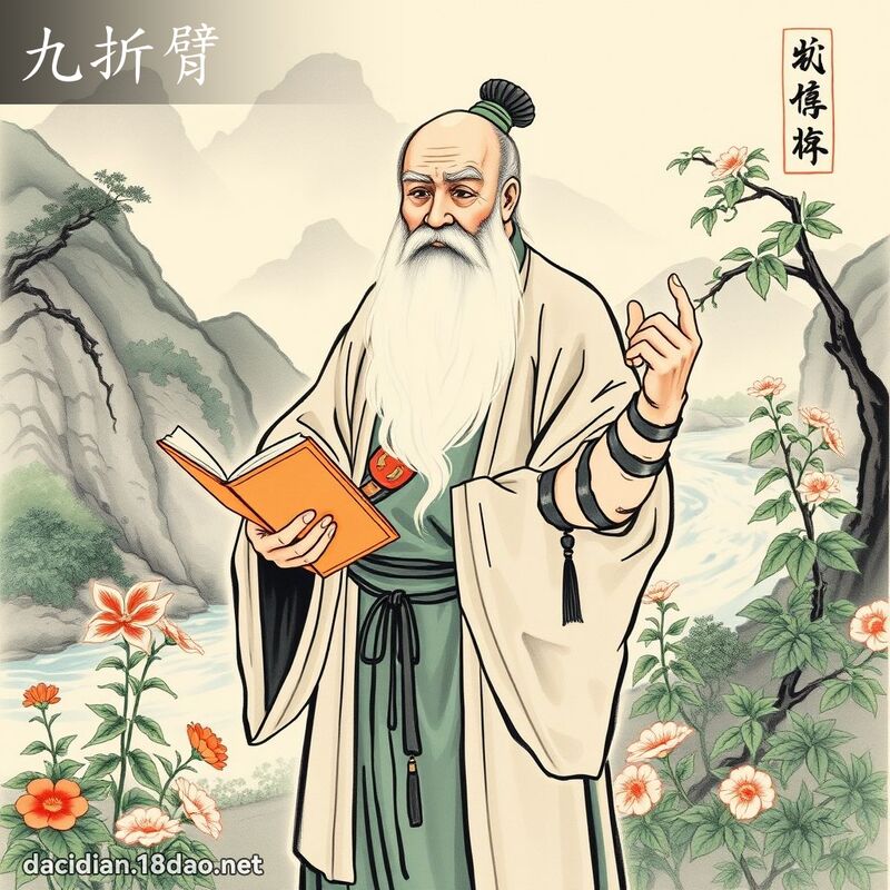 九折臂 配图