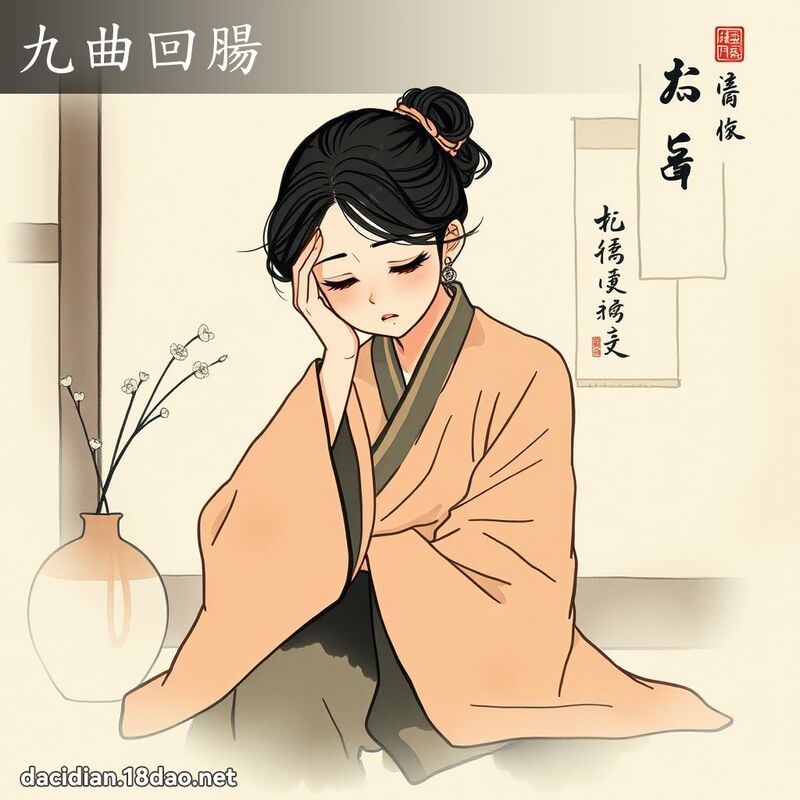 九曲回肠 配图