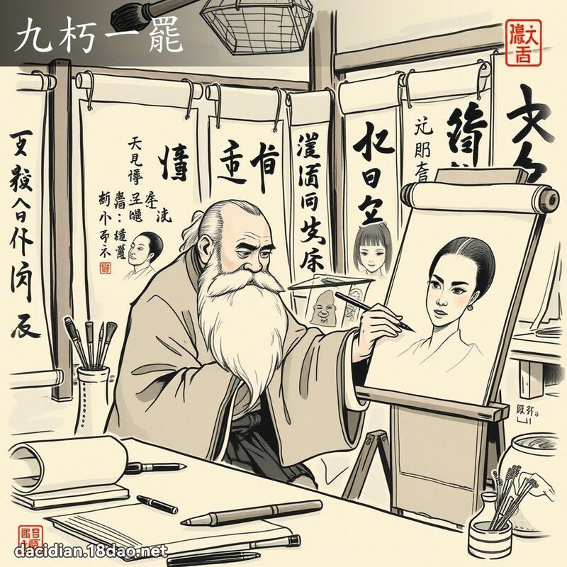 九朽一罢 配图
