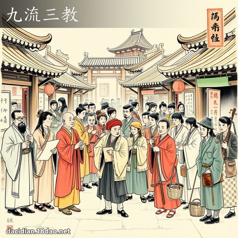 九流三教 配图