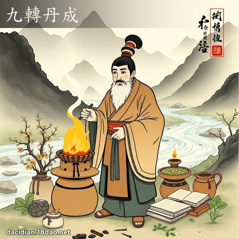 九转丹成 配图