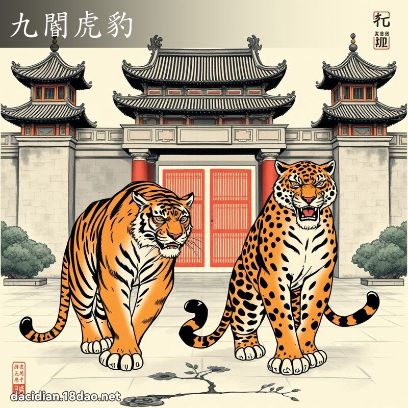 九閽虎豹 配图