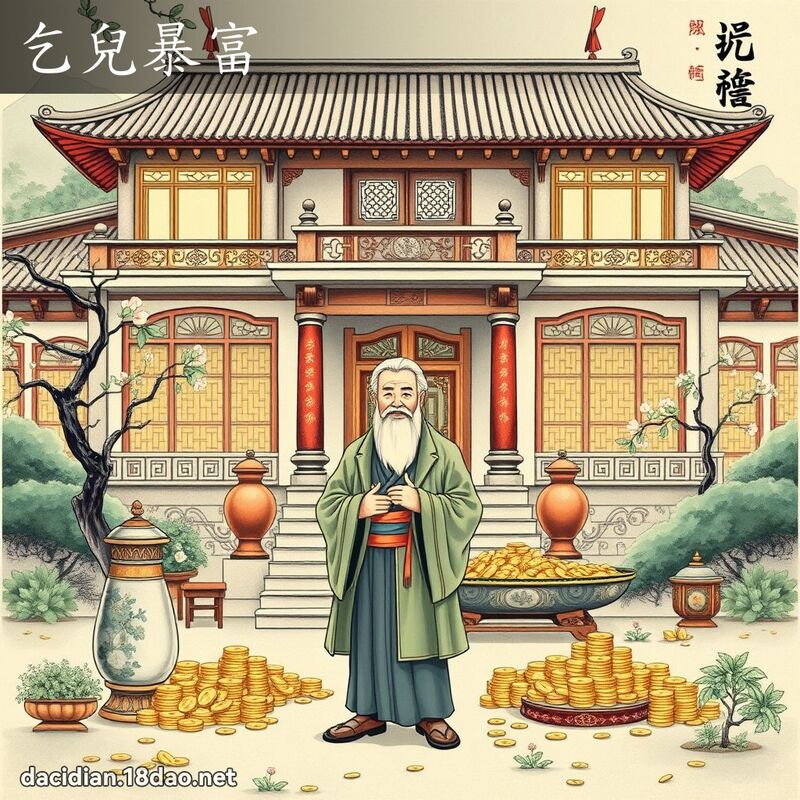 乞儿暴富 配图