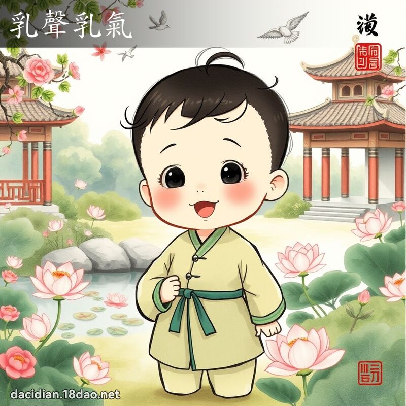 乳声乳气 配图