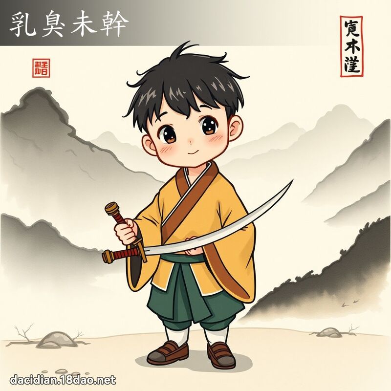 乳臭未干 配图