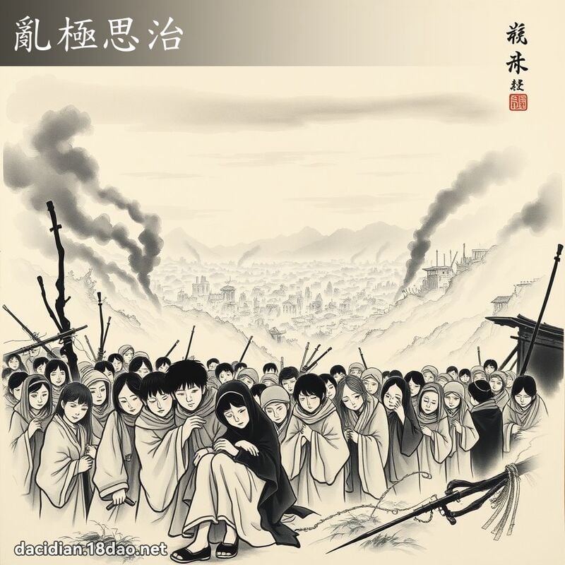 乱极思治 配图