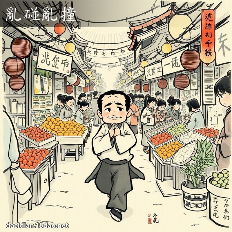 乱碰乱撞 配图