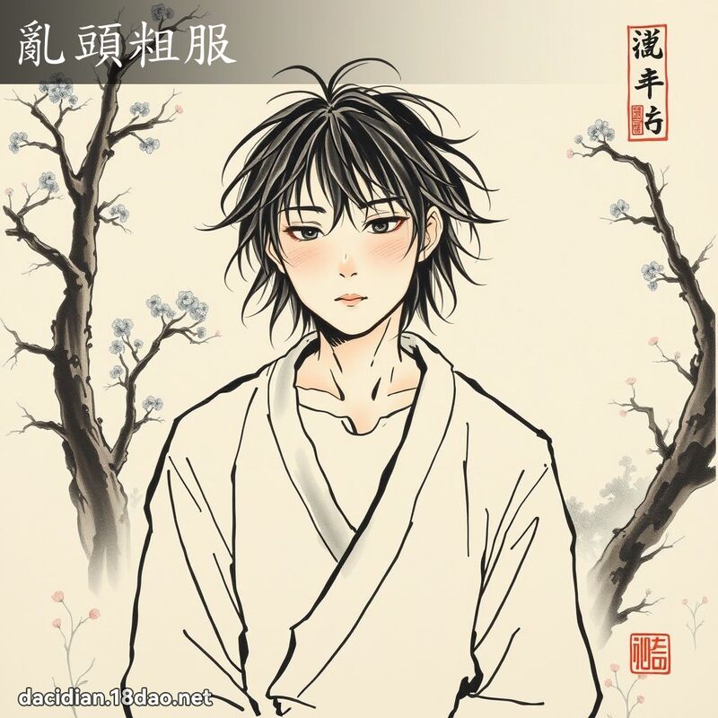 乱头粗服 配图