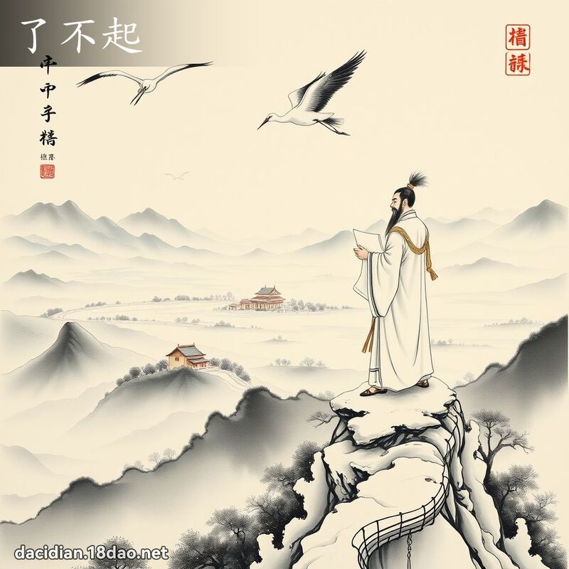 了不起 配图